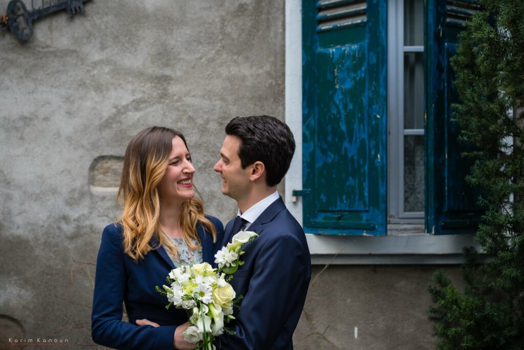 Shooting photo mariage – Séance en plein air avant la cérémonie – Photographe Lausanne Professionnel